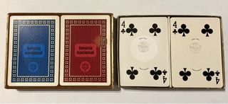 Baraja de Póker Edición Especial Lotería Nacional