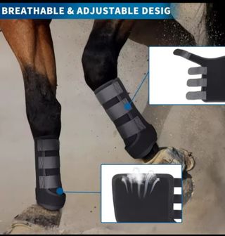 Leggins para caballo transpirables y ajustables