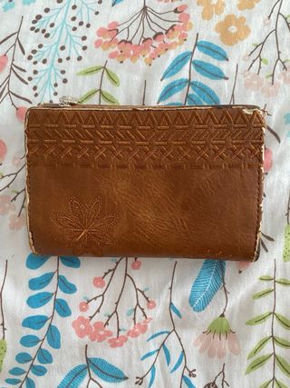 Cartera Desigual Marrón Estampada