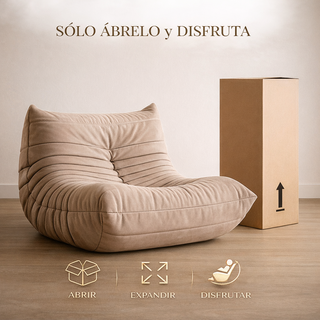 Puff Sofa Diseño Exclusivo - Puf Togo Vintage XXL