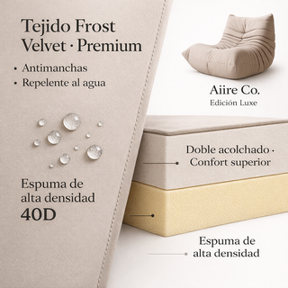 Puff Sofa Diseño Exclusivo - Puf Togo Vintage XXL