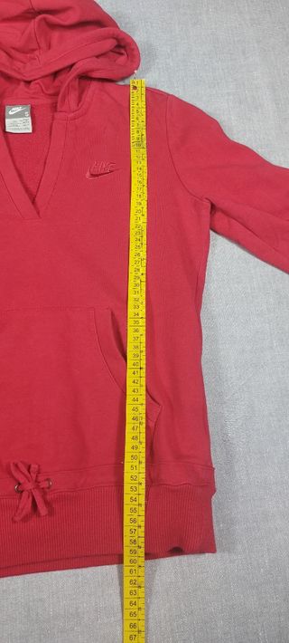 Sudadera Nike Mujer Cuello V Bordada
