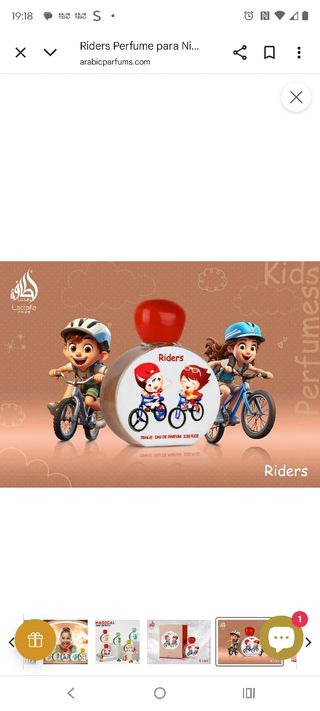 Lattafa Riders Perfume para Niños
