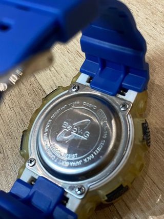 Reloj Casio Baby-G Dorado y Azul