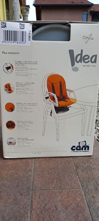 Rialzo sedia CAM con fantasie