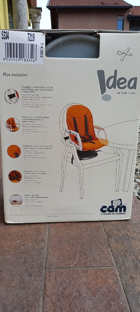 Rialzo sedia CAM con fantasie