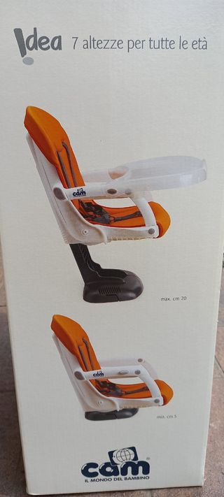 Rialzo sedia CAM con fantasie