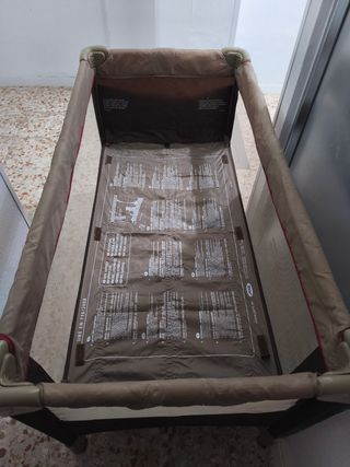 Cuna de viaje Jane 2 niveles