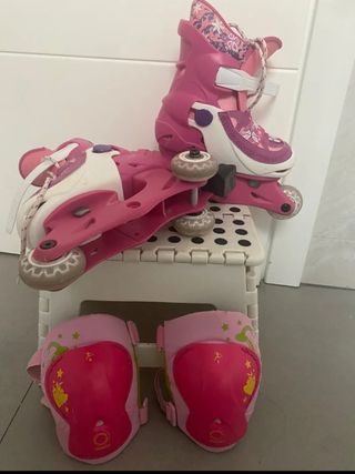 Patines ajustables T28-T31 + protecciones