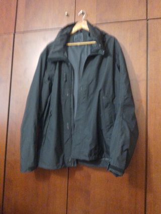 Chaqueta Quechua Negra Talla 4XL Montaña