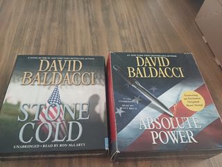 2 Audiolibros David Baldacci DVD