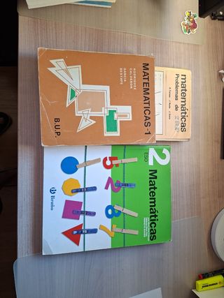 Matemáticas 3 libros
