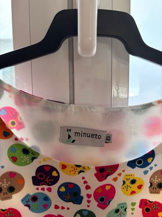 Vestido Minueto calaveras colores
