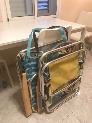 Sillas plegables PLAYA El Corte Inglés