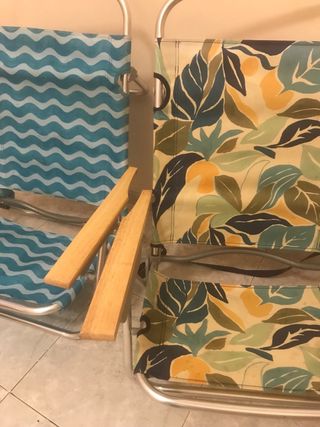 Sillas plegables PLAYA El Corte Inglés