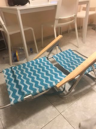 Sillas plegables PLAYA El Corte Inglés