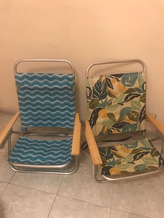 Sillas plegables PLAYA El Corte Inglés