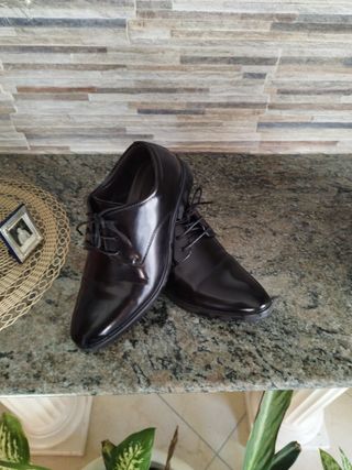 Scarpe eleganti uomo cerimonia nere