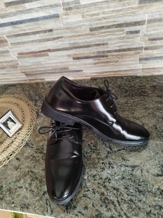 Scarpe eleganti uomo cerimonia nere