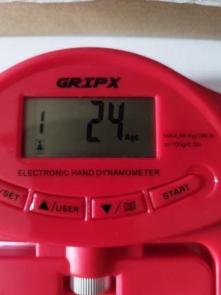 Medidor de Fuerza de Agarre Digital GRIPX