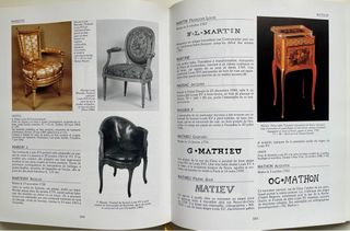 Muebles franceses del siglo XVIII