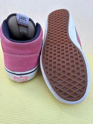 Vans Half Cab Pink Suede