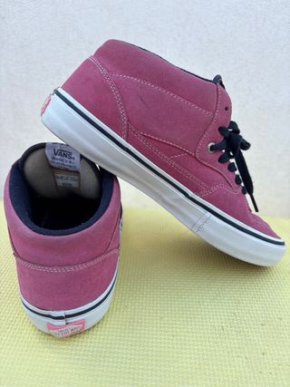 Vans Half Cab Pink Suede