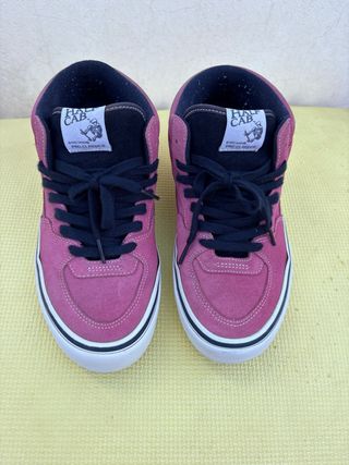 Vans Half Cab Pink Suede