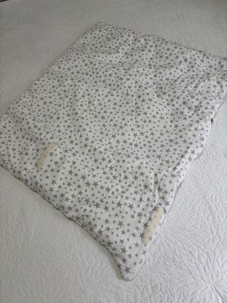 LIQUIDACIÓN- Saco Carrito Bebé Estrellas Gris