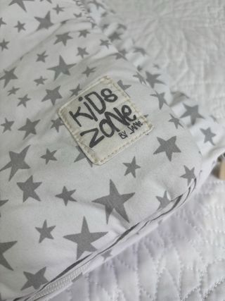 LIQUIDACIÓN- Saco Carrito Bebé Estrellas Gris