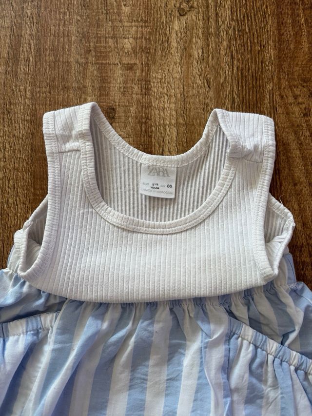 Vestido Zara 12-18 meses