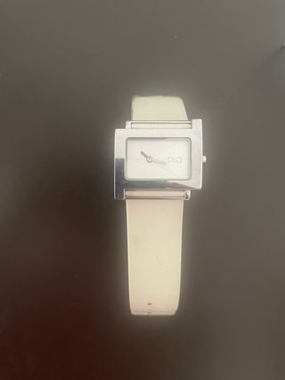Reloj D&G Plata y Beige