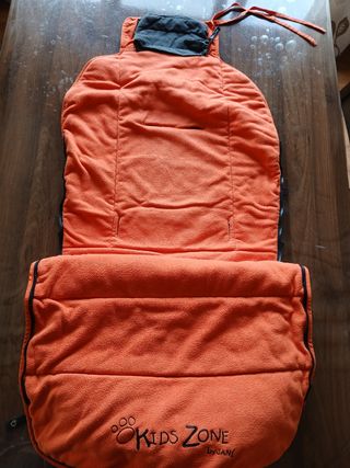 Saco para silla de bebé naranja