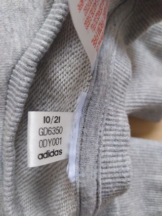 Sudadera Adidas Gris