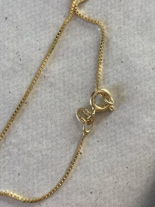 Catenina con ciondolo a Cuore argento dorato 