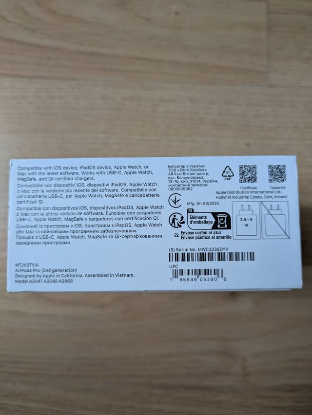 Apple AirPods Pro 2ª Gen