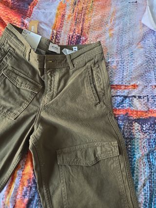 Pantalón Jack&Jones Talla 38 Verde