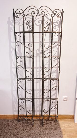 Estantería Forja Vintage 5 Baldas Madera