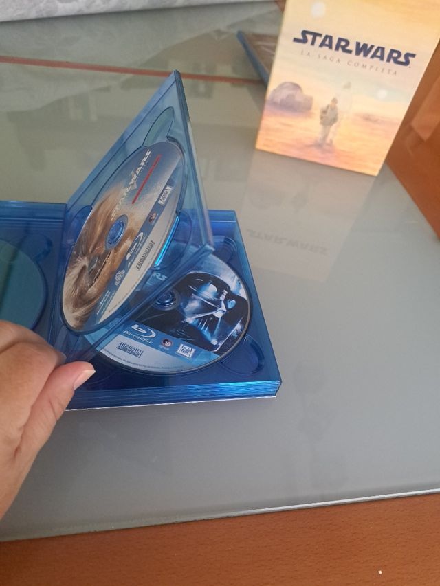 Star Wars La Saga Completa Blu-ray Español