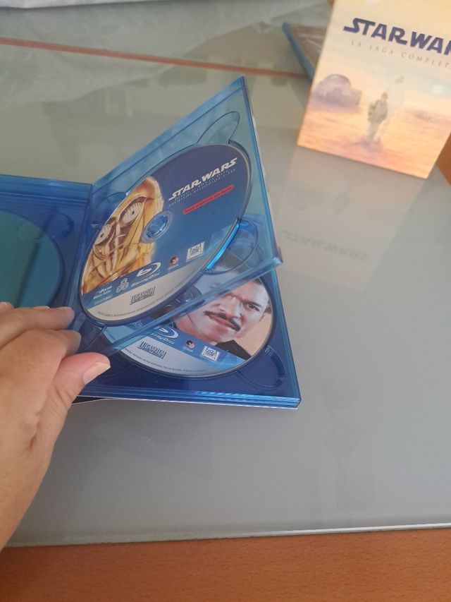 Star Wars La Saga Completa Blu-ray Español