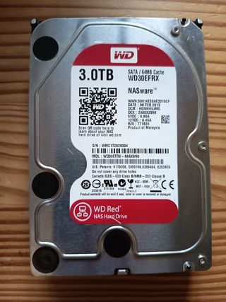 Disco Duro WD Red 3
TB NAS