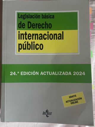Legislación básica de Derecho Internacional púb...