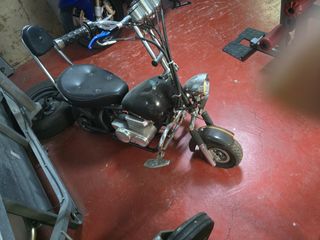 Mini moto negra