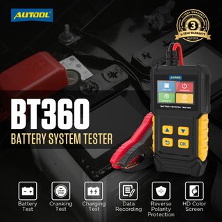 Analizador Batería Coche AUTOOL BT-360