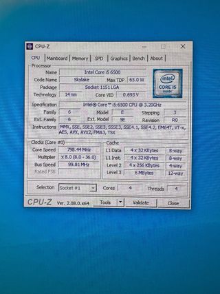 Procesador Intel Core i5-6500 Como Nuevo
