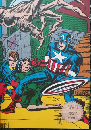 La edad dorada Capitán América Marvel limited