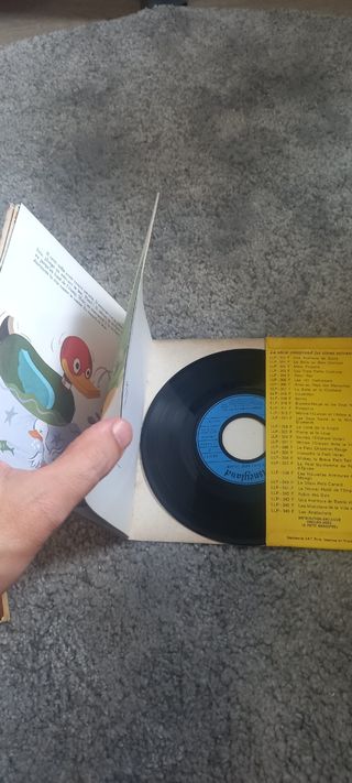 Vinilo libro Infantil le vilain petit canard