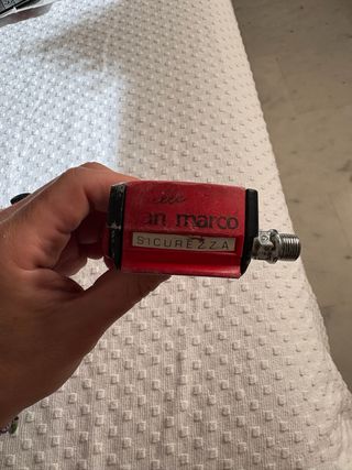Pedales Bicicleta Selle San Marco Rojos