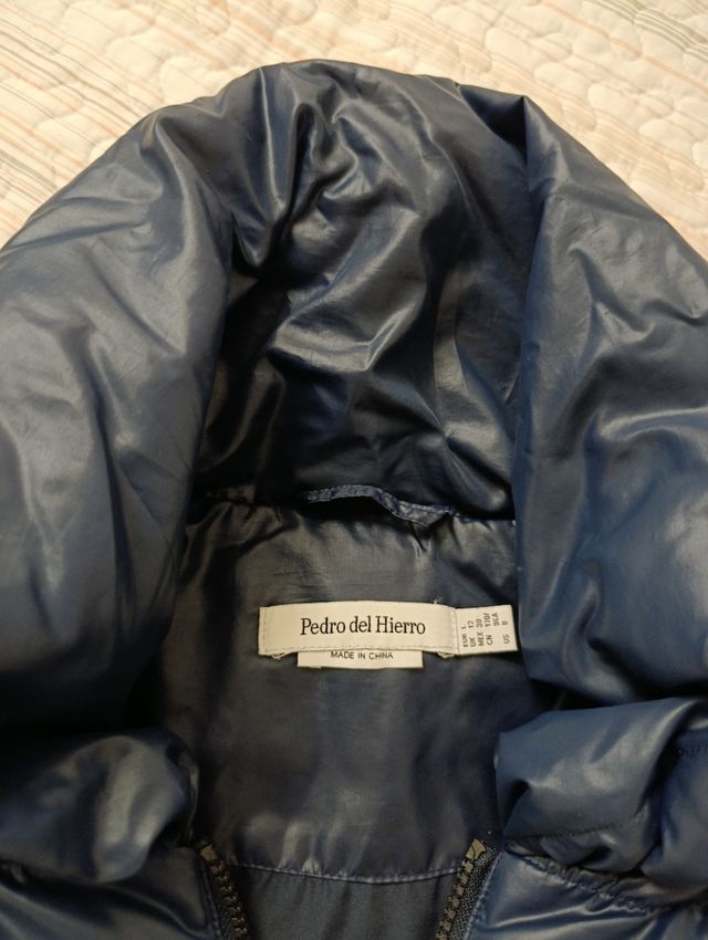 Plumífero Pedro del Hierro Azul Corto