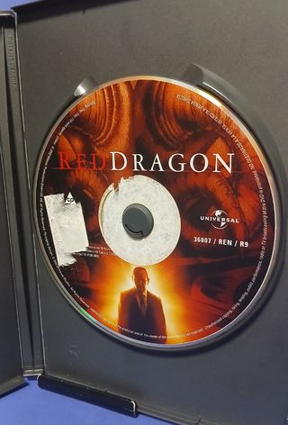 DVD El Dragón Rojo
